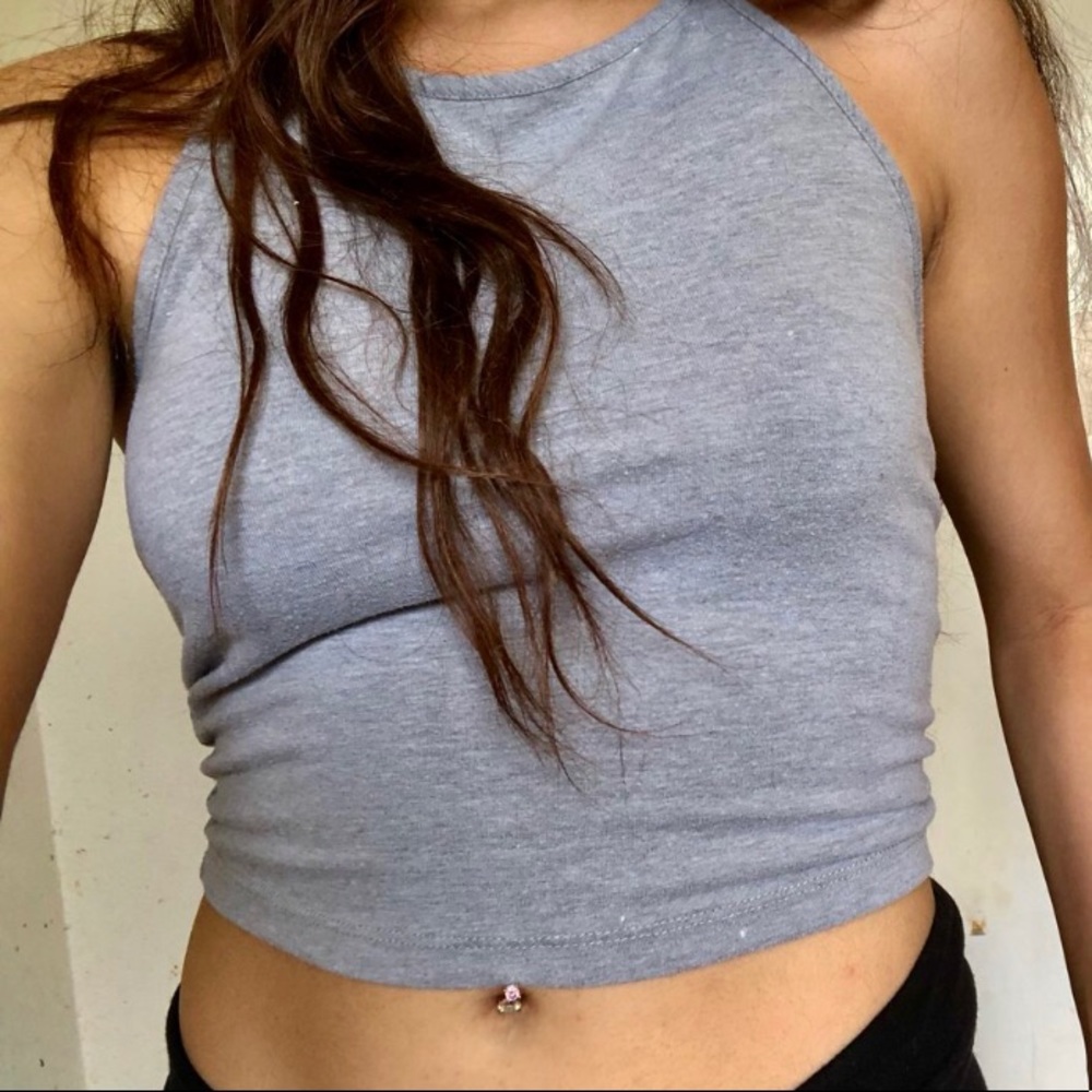 Cute gray halter top 💕
